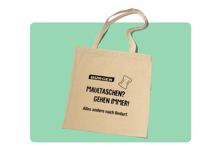BÜRGER Baumwolltasche